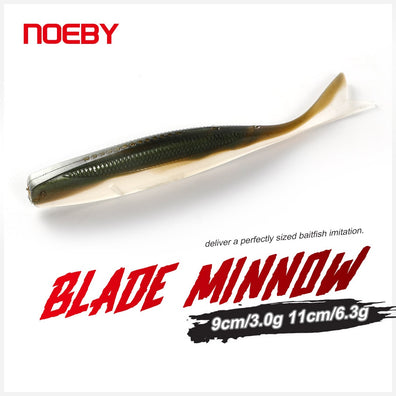 Noeby Blade Minnow Soft Lures 9cm/11cm